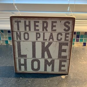 Home decor wooden sign